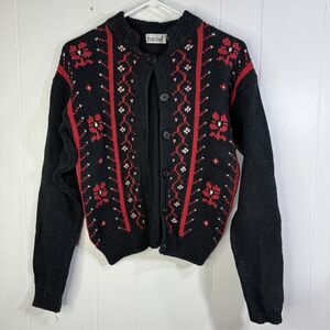 Vintage 90’s That’s Me Sweater Cardigan Knit Button Up Sweater Women’s Small
